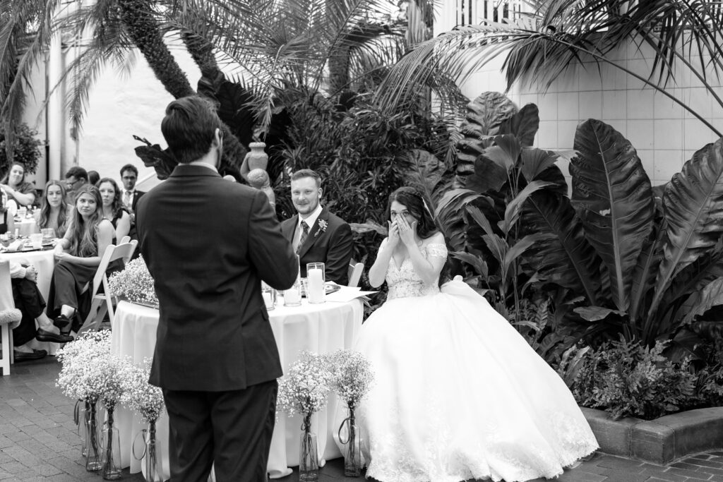 best man speech at a franklin park conservatory wedding